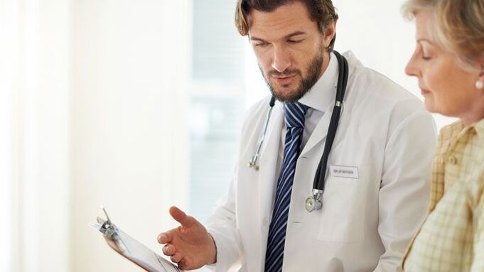 woman at a doctor's appointment